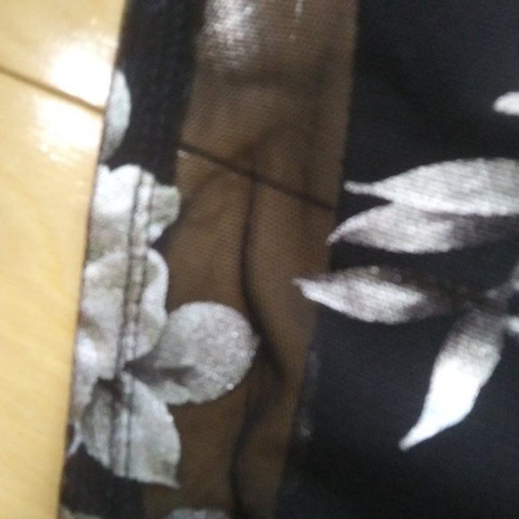 Retro Chic by Torrid floral dress 4 layer skirt 22 - Picture 12 of 15